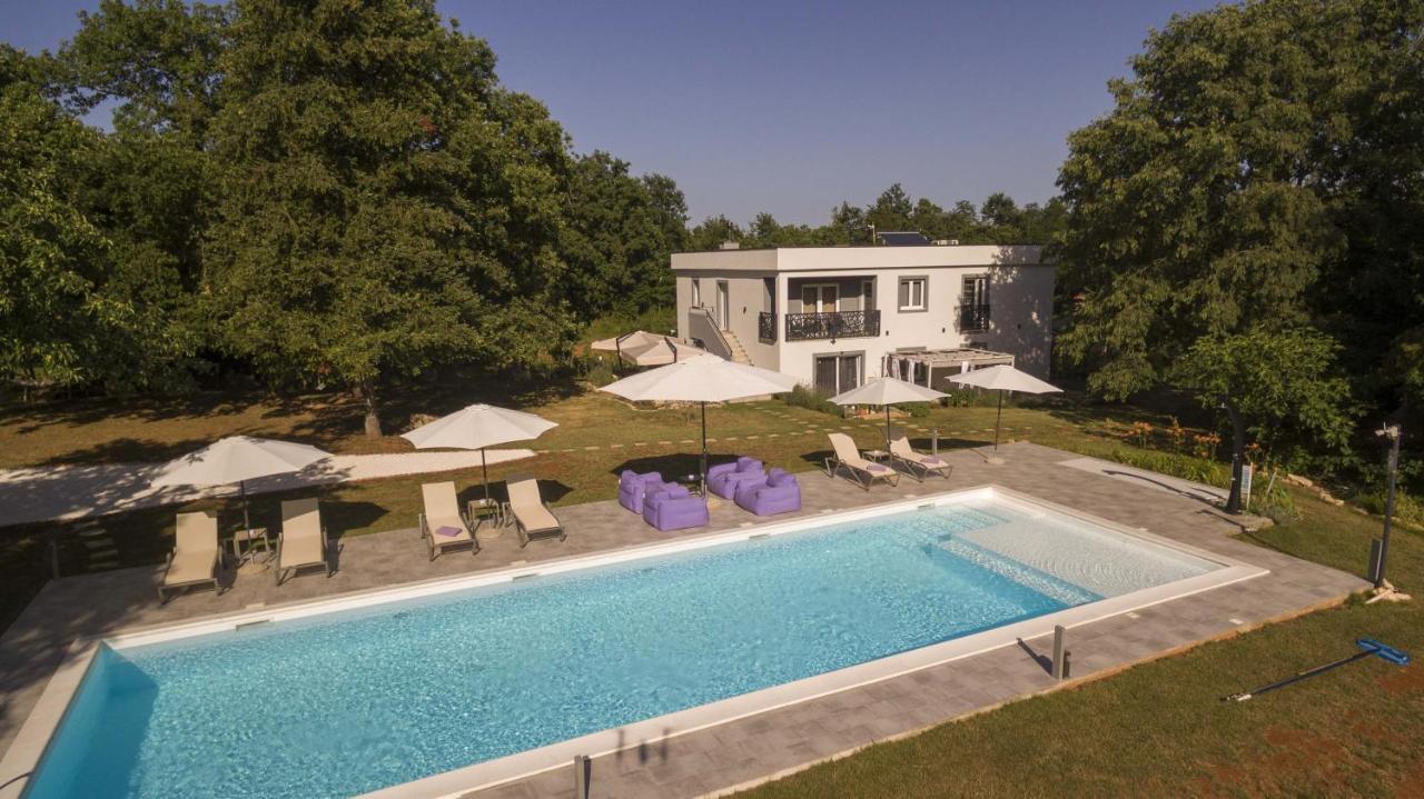 Luxury Villa Cetiri Hrasta Pićan Kültér fotó